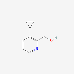 (3-Cyclopropylpyridin-2-yl)methanol