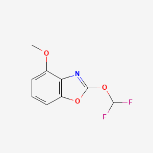 2-(Difluoromethoxy)-4-methoxybenzo[d]oxazole