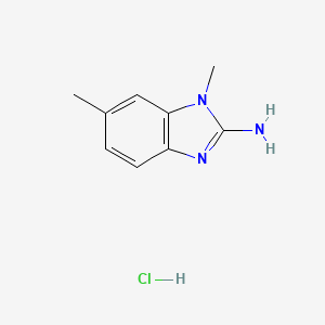 1,6-Dimethyl-1H-benzo[d]imidazol-2-amine hydrochloride