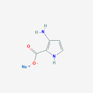 3-Amino-1H-pyrrole-2-carboxylic acid, sodium salt