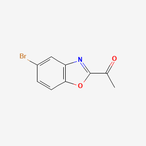 1-(5-Bromobenzo[d]oxazol-2-yl)ethanone