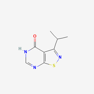 3-Isopropylisothiazolo[5,4-D]pyrimidin-4(5H)-one