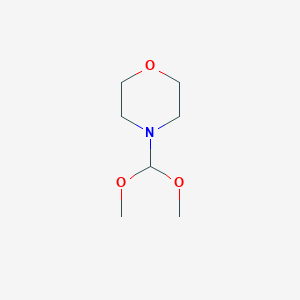 molecular formula C7H15NO3 B11781200 4-(Dimethoxymethyl)morpholine CAS No. 19449-31-1