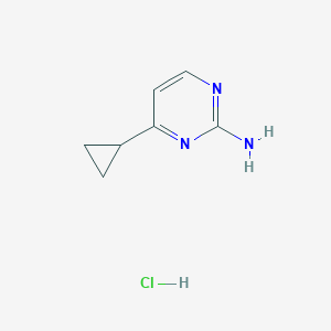 4-Cyclopropylpyrimidin-2-amine hydrochloride