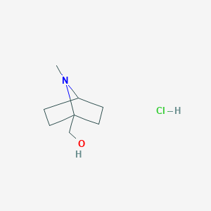 (7-Methyl-7-azabicyclo[2.2.1]heptan-1-yl)methanol hydrochloride