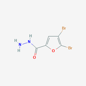 4,5-Dibromofuran-2-carbohydrazide