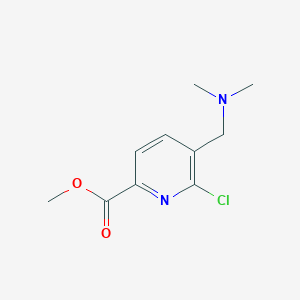 Methyl 6-chloro-5-((dimethylamino)methyl)picolinate