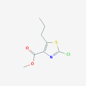 Methyl 2-chloro-5-propylthiazole-4-carboxylate