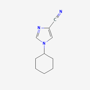 1-Cyclohexyl-1H-imidazole-4-carbonitrile