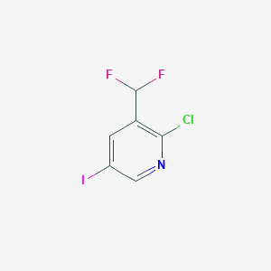 2-Chloro-3-(difluoromethyl)-5-iodopyridine