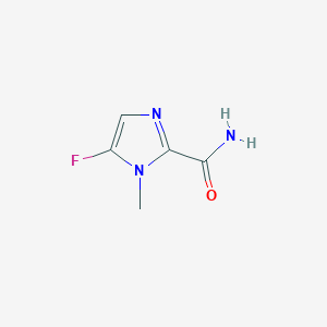 5-Fluoro-1-methyl-1H-imidazole-2-carboxamide