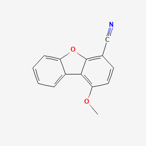 1-Methoxydibenzo[b,d]furan-4-carbonitrile