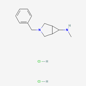 3-Benzyl-N-methyl-3-azabicyclo[3.1.0]hexan-6-amine dihydrochloride