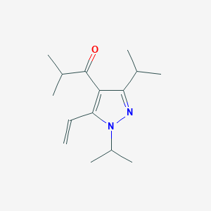 1-(1,3-Diisopropyl-5-vinyl-1H-pyrazol-4-yl)-2-methylpropan-1-one