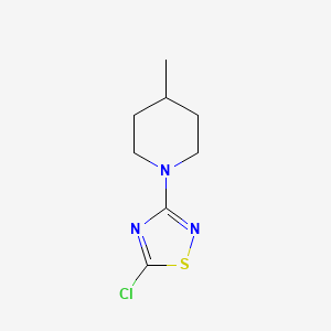 5-Chloro-3-(4-methylpiperidin-1-yl)-1,2,4-thiadiazole