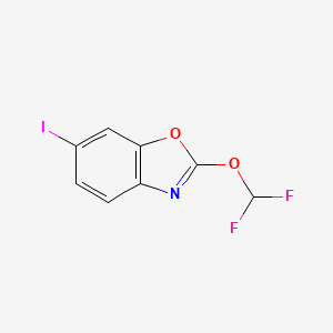 2-(Difluoromethoxy)-6-iodobenzo[d]oxazole