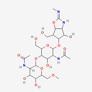 molecular formula C10H8ClNO2 B1178258 Glucoallosamidin B CAS No. 136196-62-8