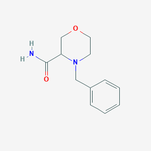 4-Benzylmorpholine-3-carboxamide