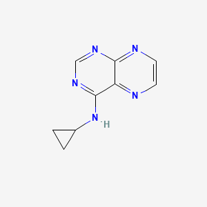 N-Cyclopropylpteridin-4-amine