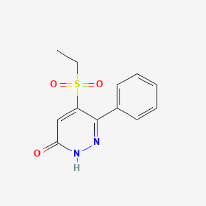 5-(Ethylsulfonyl)-6-phenylpyridazin-3(2H)-one