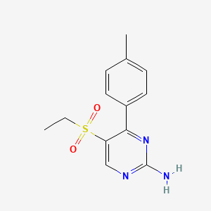 5-(Ethylsulfonyl)-4-(p-tolyl)pyrimidin-2-amine