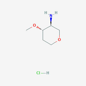 trans-4-Methoxytetrahydro-2H-pyran-3-aminehydrochloride