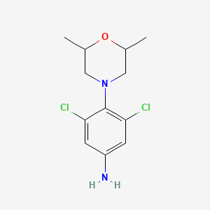 3,5-Dichloro-4-(2,6-dimethylmorpholino)aniline