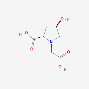 (2S,4R)-1-(Carboxymethyl)-4-hydroxypyrrolidine-2-carboxylic acid