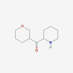 Piperidin-2-yl(tetrahydro-2H-pyran-3-yl)methanone