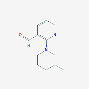 2-(3-Methylpiperidin-1-yl)nicotinaldehyde