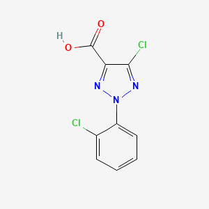 5-Chloro-2-(2-chlorophenyl)-2H-1,2,3-triazole-4-carboxylicacid