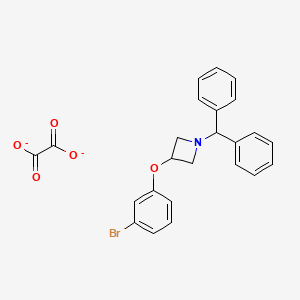 molecular formula C24H22BrNO5 B1178333 Pubchem_53439659 CAS No. 132924-47-1