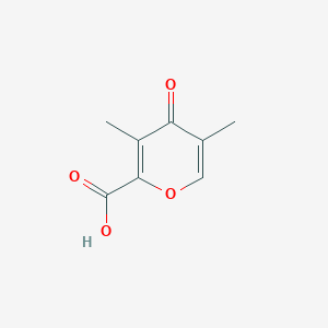 3,5-Dimethyl-4-oxo-4H-pyran-2-carboxylic acid