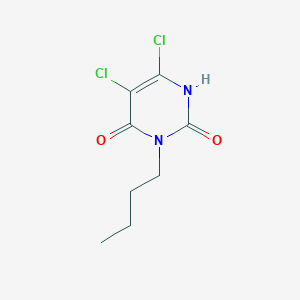 3-Butyl-5,6-dichloropyrimidine-2,4(1H,3H)-dione