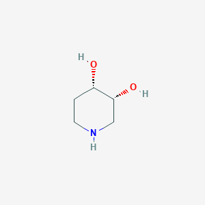 molecular formula C5H11NO2 B1178360 (3r,4s)-Piperidine-3,4-diol CAS No. 135501-61-0