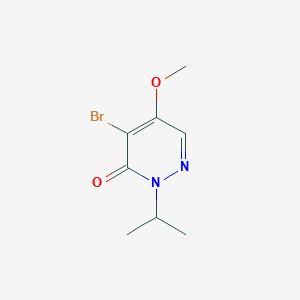 4-Bromo-2-isopropyl-5-methoxypyridazin-3(2H)-one