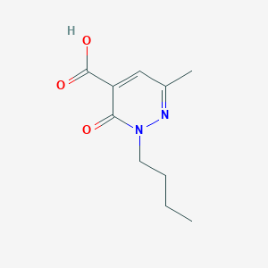 2-Butyl-6-methyl-3-oxo-2,3-dihydropyridazine-4-carboxylic acid