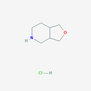 molecular formula C7H14ClNO B11783676 Octahydrofuro[3,4-c]pyridine hydrochloride 