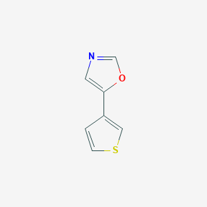 5-(Thiophen-3-yl)oxazole