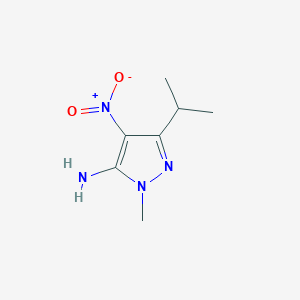 3-Isopropyl-1-methyl-4-nitro-1H-pyrazol-5-amine