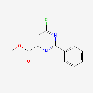 Methyl 6-chloro-2-phenylpyrimidine-4-carboxylate