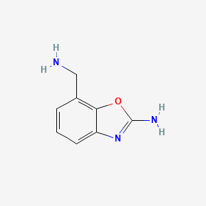 7-(Aminomethyl)benzo[d]oxazol-2-amine