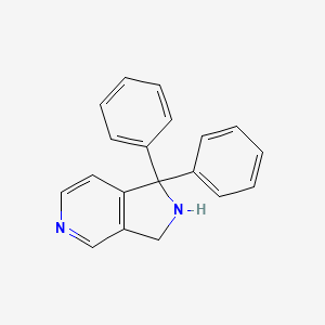 1,1-Diphenyl-2,3-dihydro-1H-pyrrolo[3,4-C]pyridine