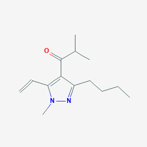 1-(3-Butyl-1-methyl-5-vinyl-1H-pyrazol-4-yl)-2-methylpropan-1-one