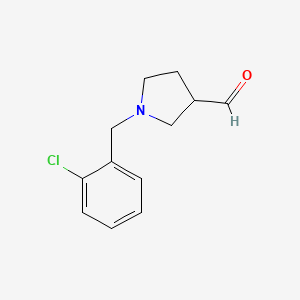 1-(2-Chlorobenzyl)pyrrolidine-3-carbaldehyde