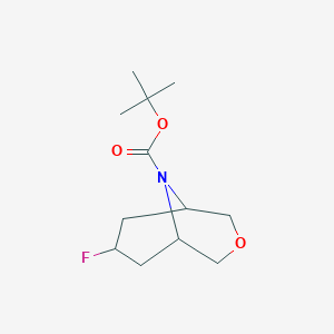 tert-Butyl 7-fluoro-3-oxa-9-azabicyclo[3.3.1]nonane-9-carboxylate