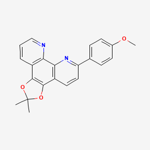 6-(4-Methoxyphenyl)-2,2-dimethyl-[1,3]dioxolo[4,5-f][1,10]phenanthroline