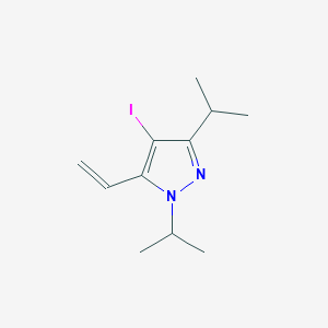 4-Iodo-1,3-diisopropyl-5-vinyl-1H-pyrazole