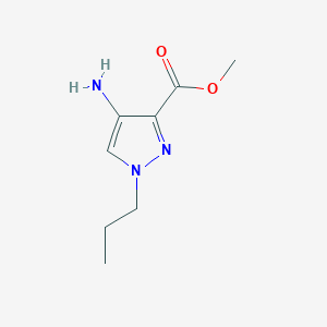 Methyl 4-amino-1-propyl-1H-pyrazole-3-carboxylate