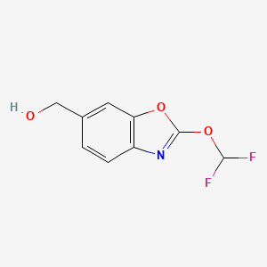 2-(Difluoromethoxy)benzo[d]oxazole-6-methanol